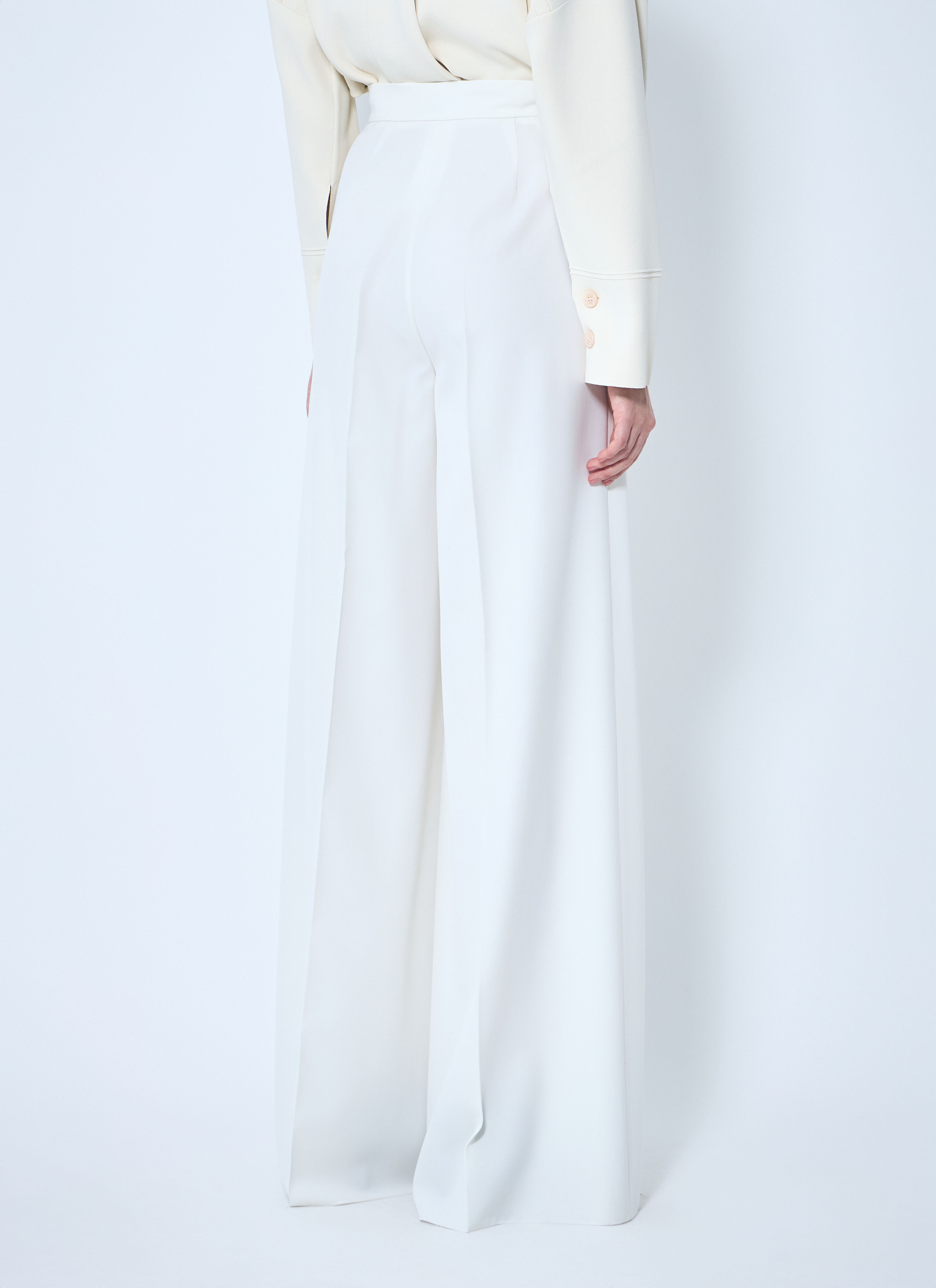 Gabardine Wool Pants - 4