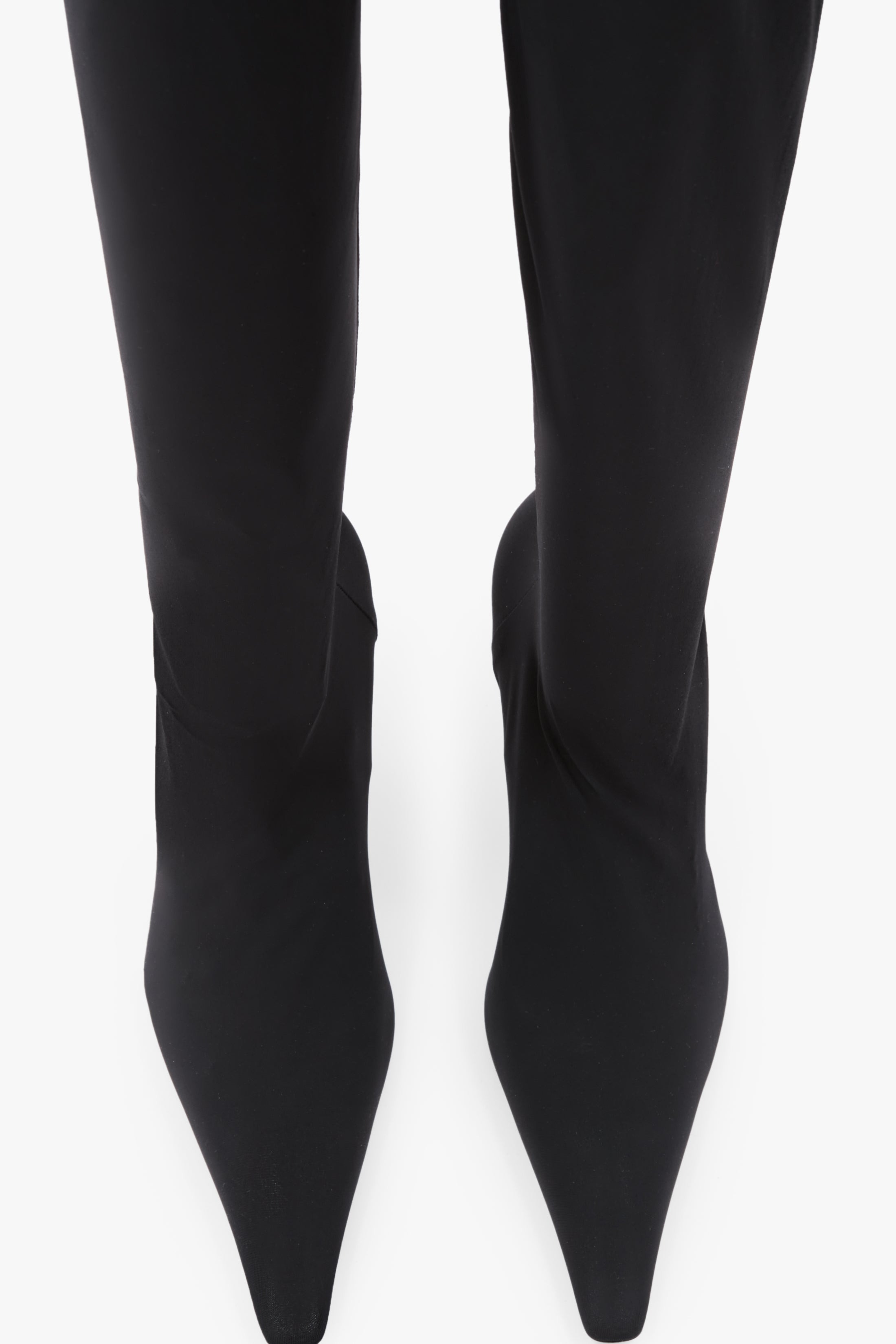 Sloan Stiletto Jersey Boot In Black - 5