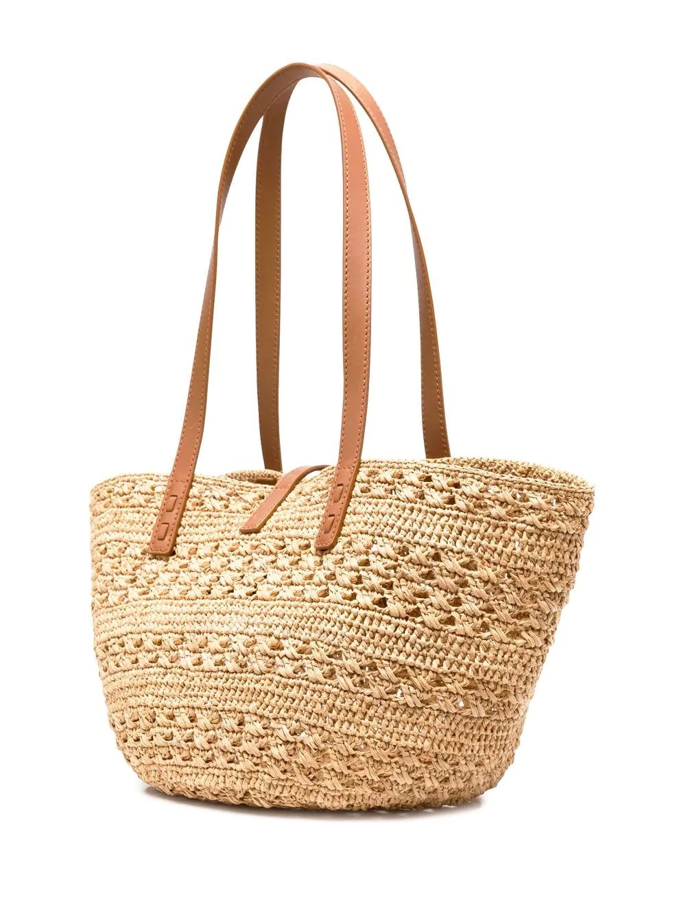 Pannier straw tote bag - 4