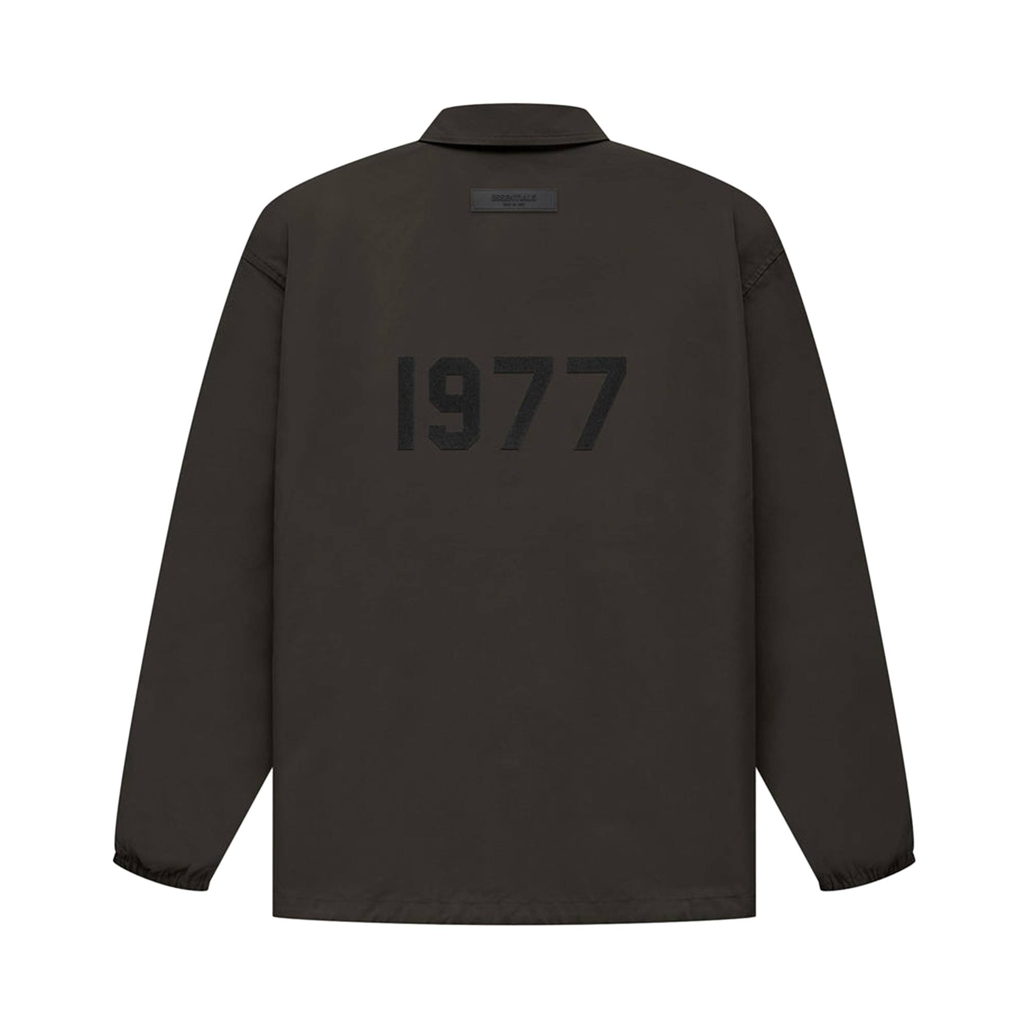 Fear of God Essentials Coaches Jacket 'Off Black' - 2