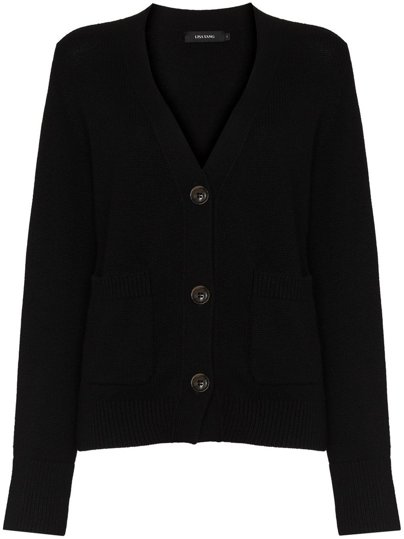 Davvi oversized V-neck cardigan 1