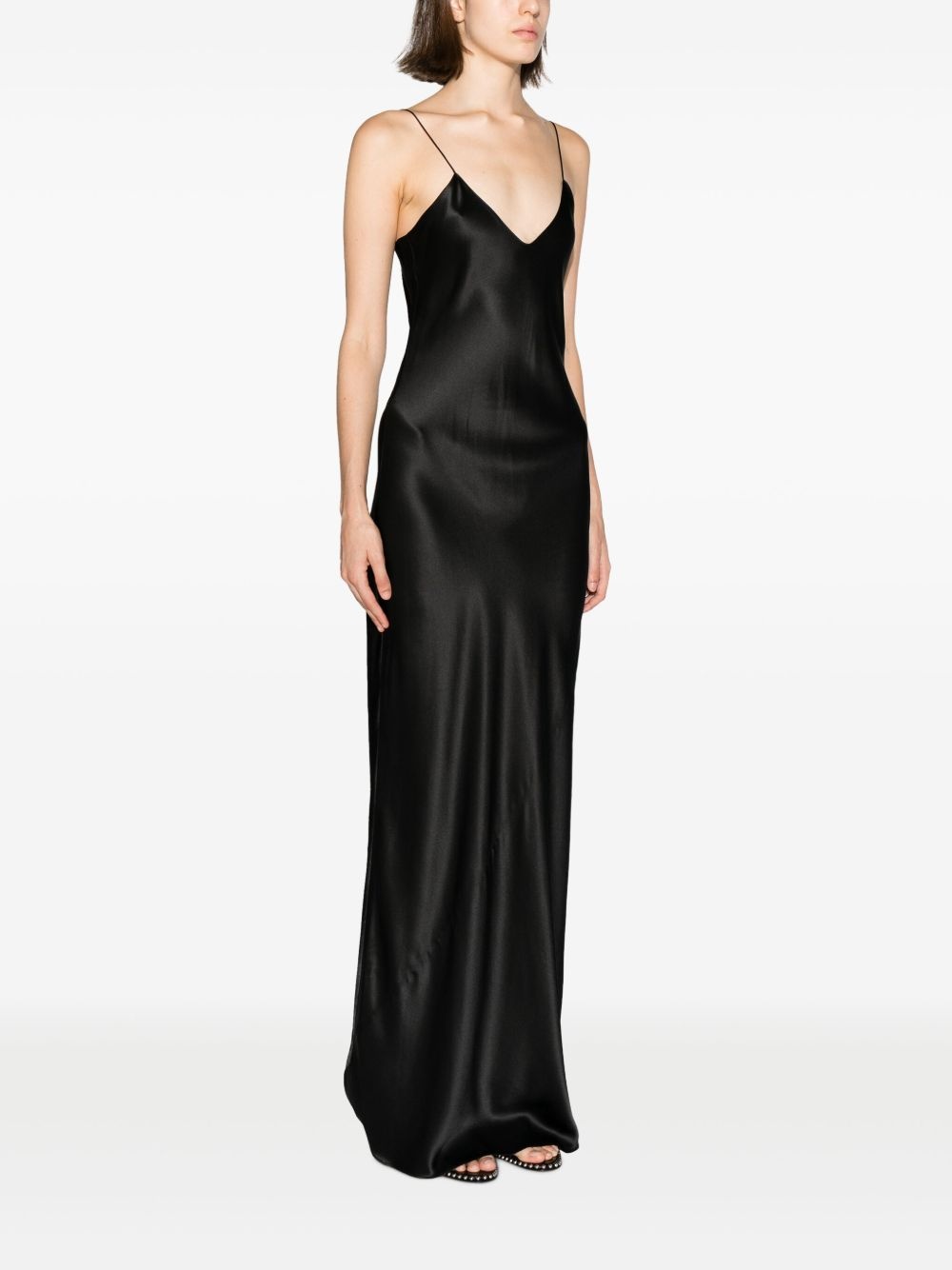 Cami silk-satin gown - 3