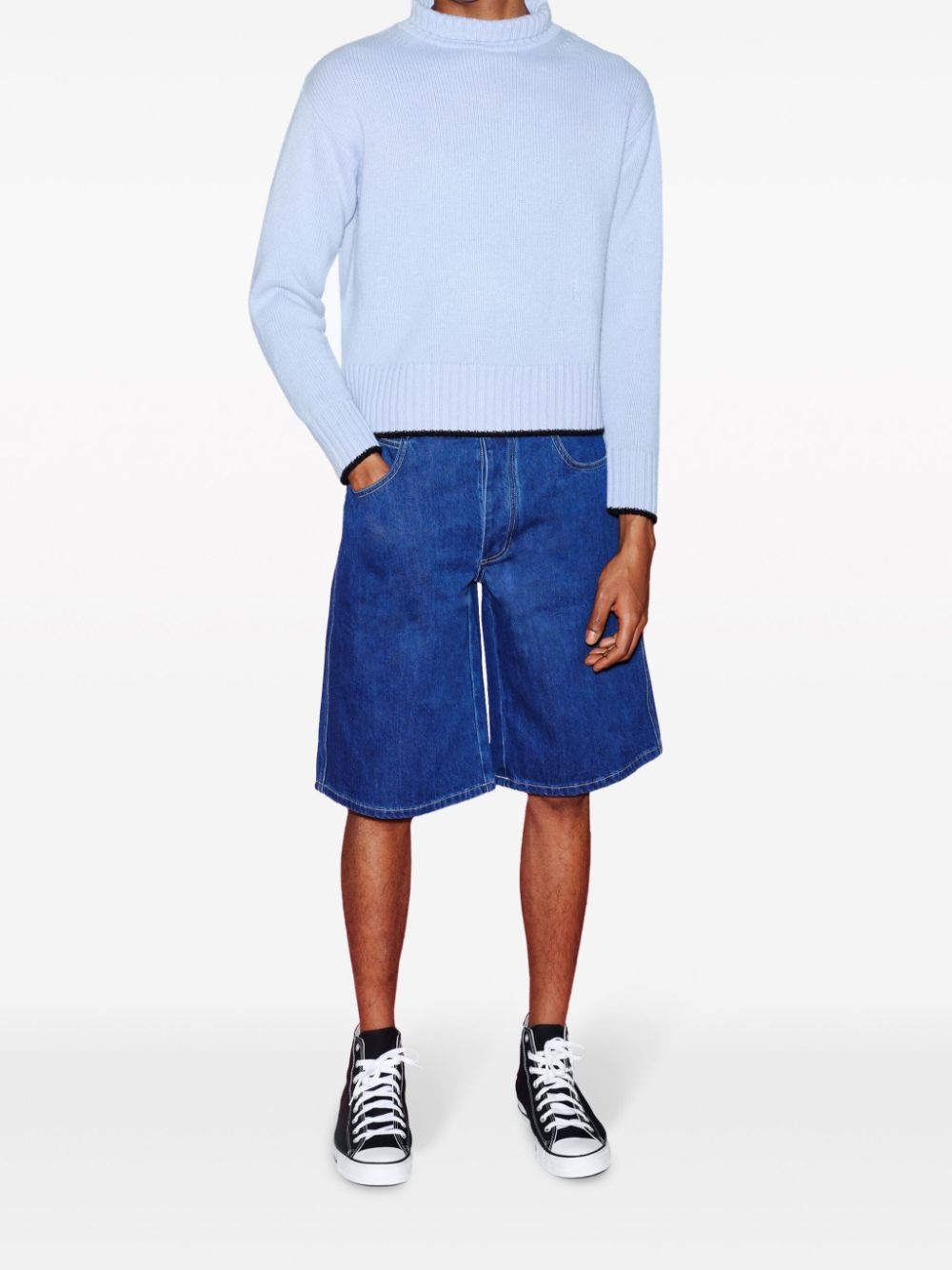 x Violet Getty wool-cashmere jumper - 3