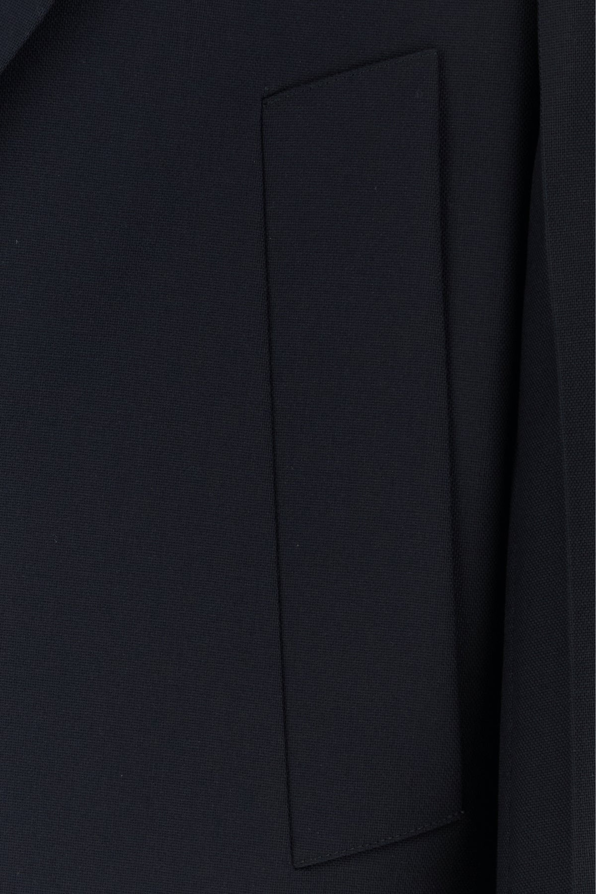 Midnight blue wool coat - 5