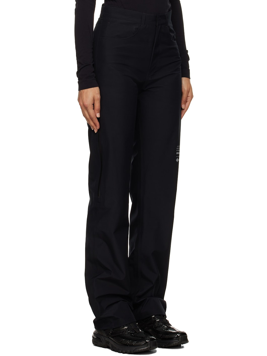 Black Salomon Edition Taffeta Trousers - 2