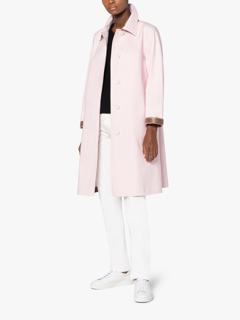 Mackintosh BANTON PINK BONDED COTTON COAT outlook