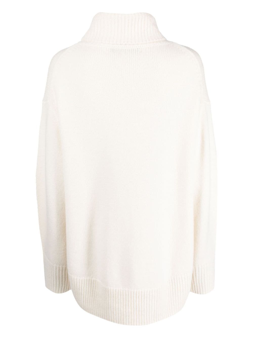 roll-neck cashmere jumper - 2