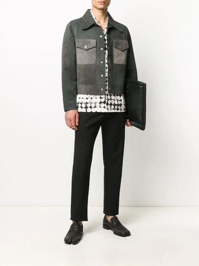 Maison Margiela panelled shirt jacket outlook