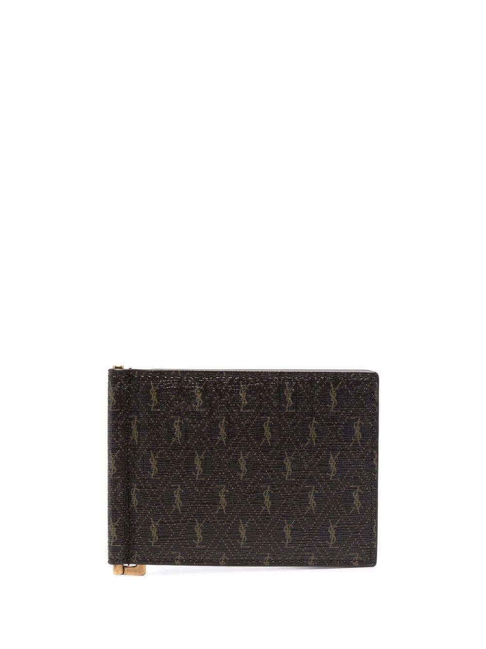 monogram-pattern cardholder - 1