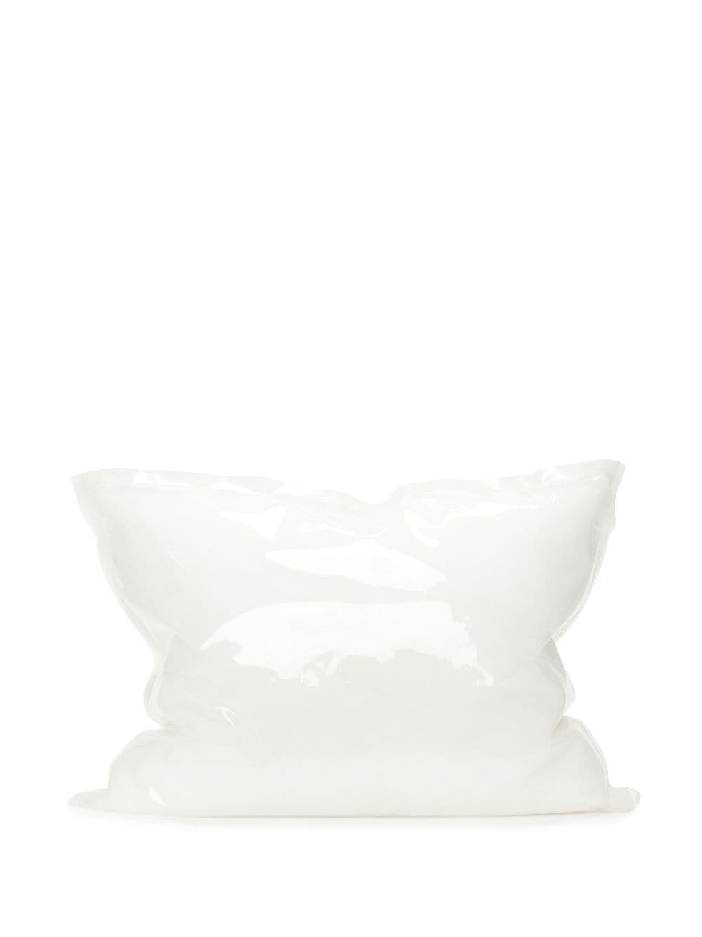 large abstract-print cushion clutch - 3