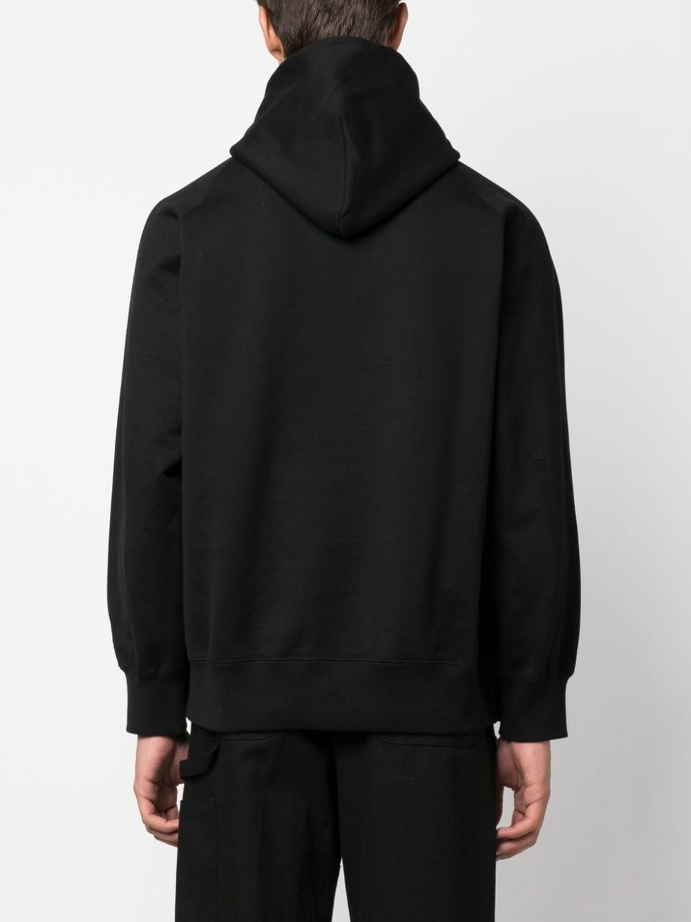 cotton drawstring hoodie - 4