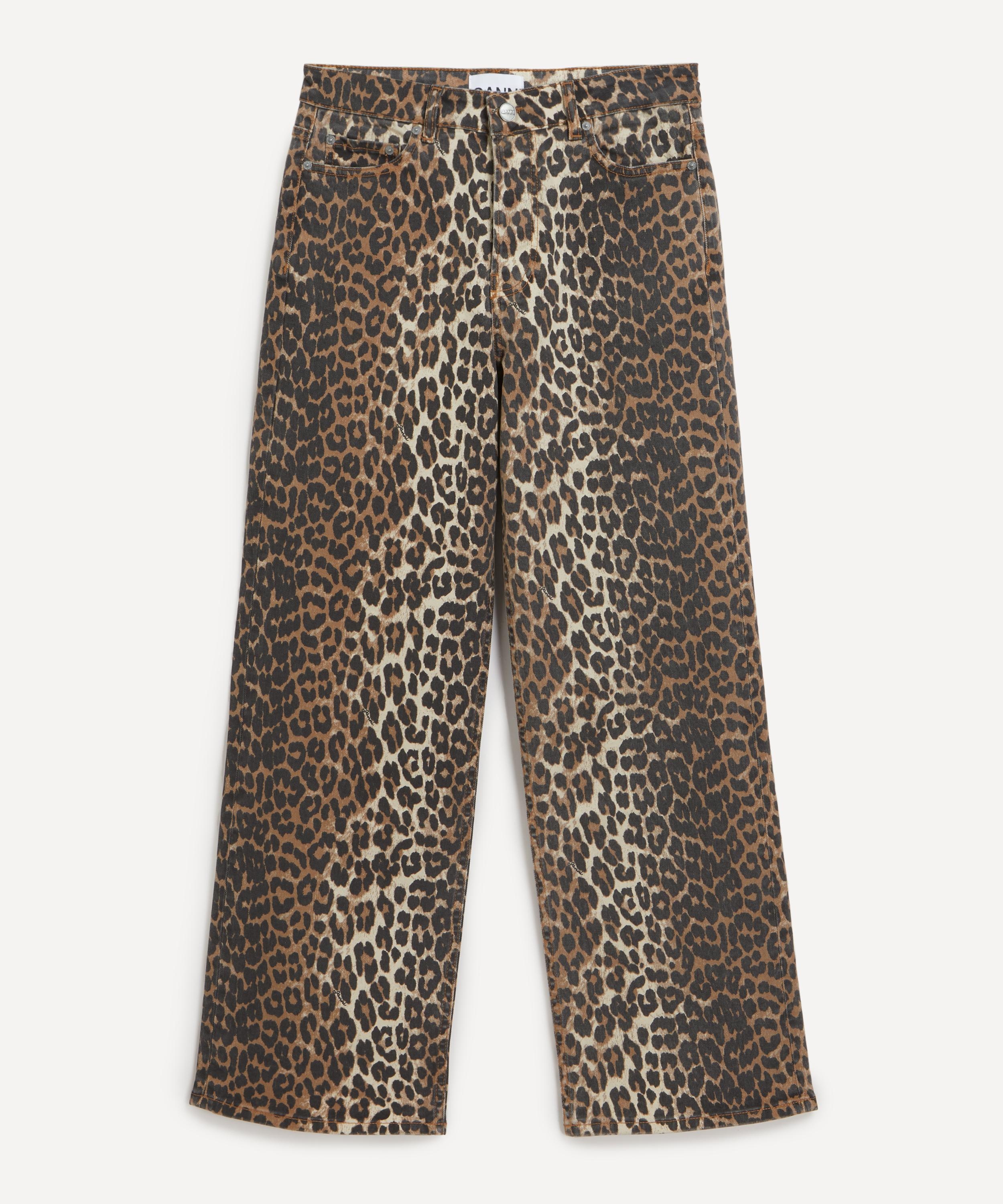 Leopard Printed Izey Jeans - 1