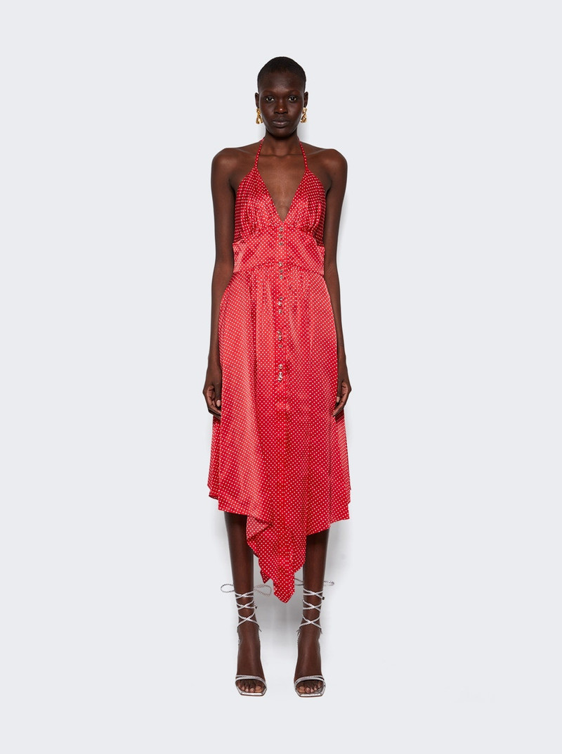 ALEXANDRE VAUTHIER Midi Dress Daring Red outlook