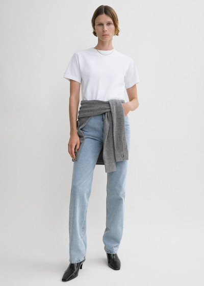 Totême Classic cotton tee off white outlook