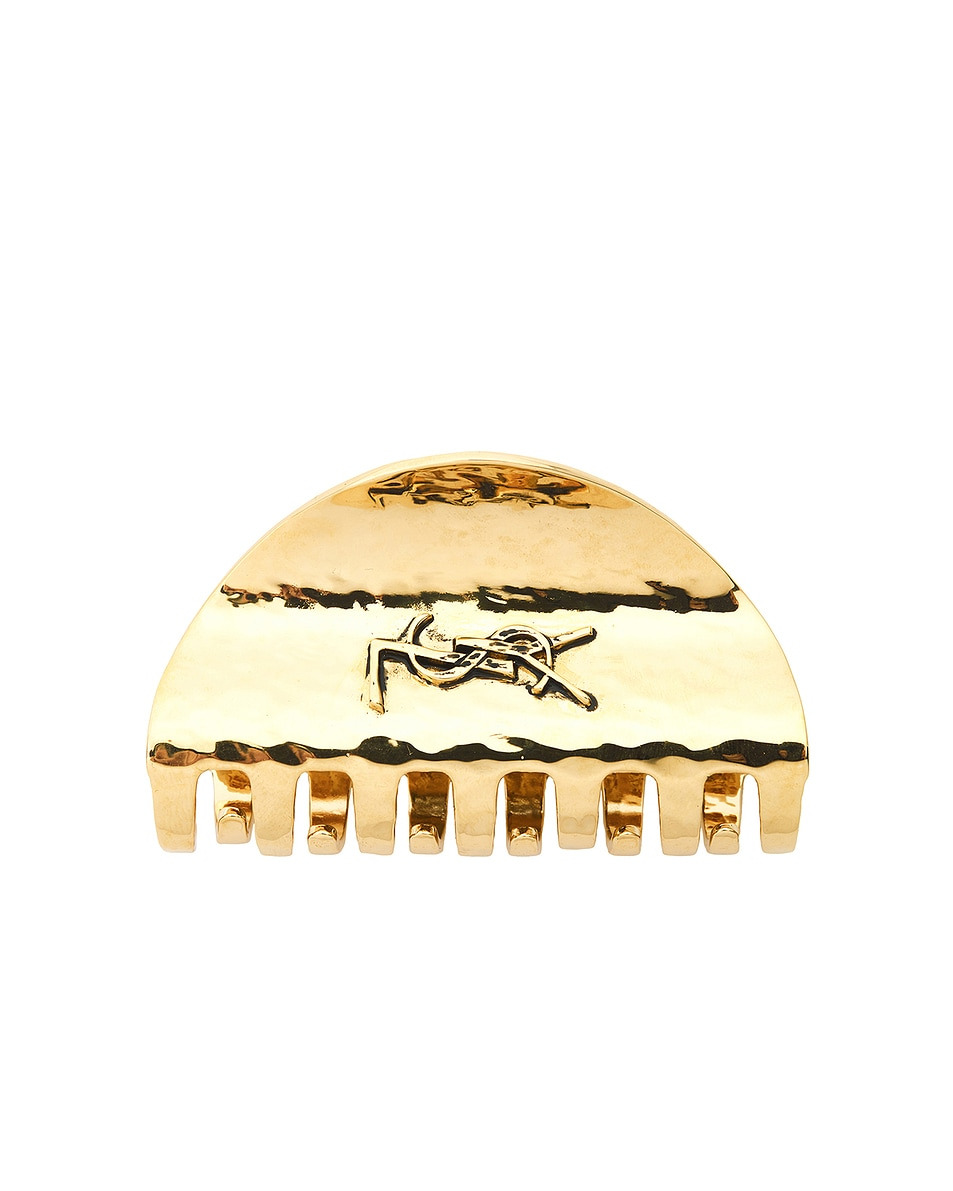 Hammered Hair Clip - 2