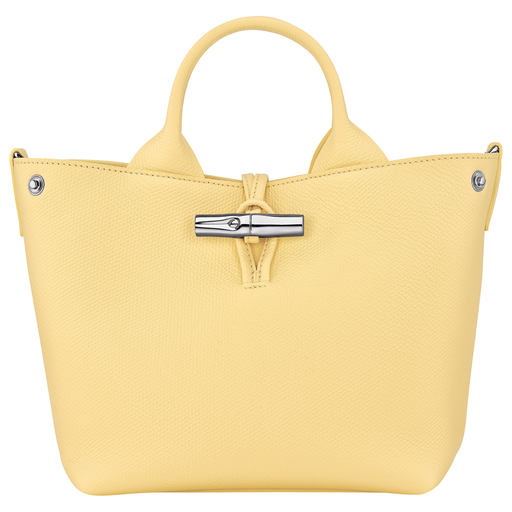 Le Roseau S Handbag Yellow Chick - Leather - 4