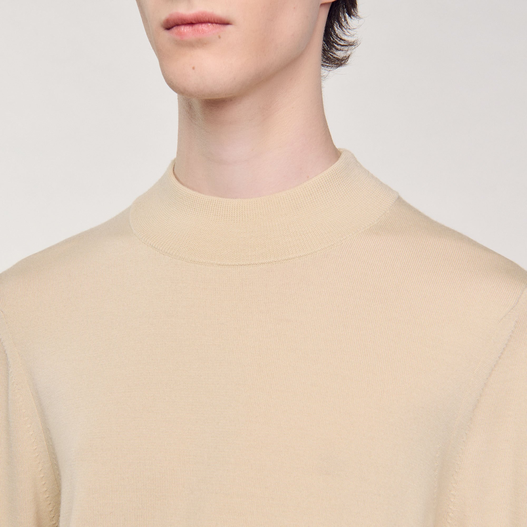 FUNNEL NECK SWEATER - 4