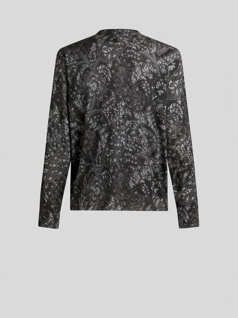 SWEATER WITH PAISLEY PRINT 6