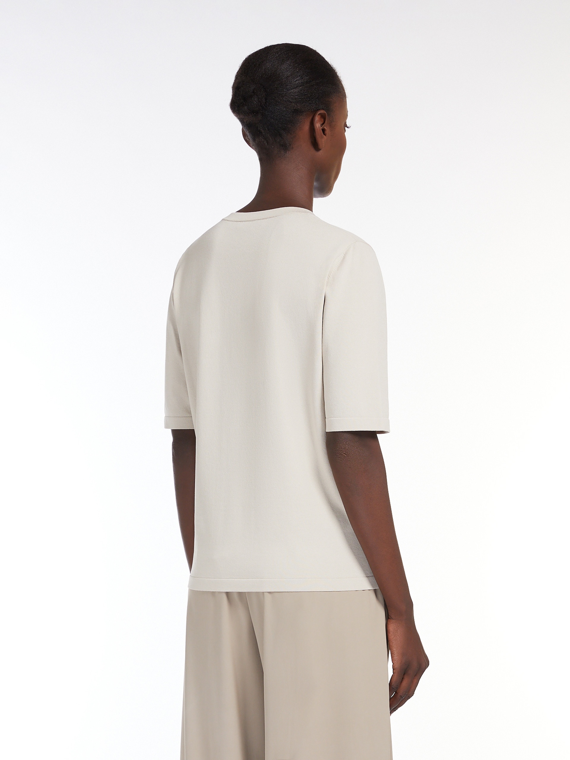 TAHITI Crêpe viscose yarn T-shirt - 4