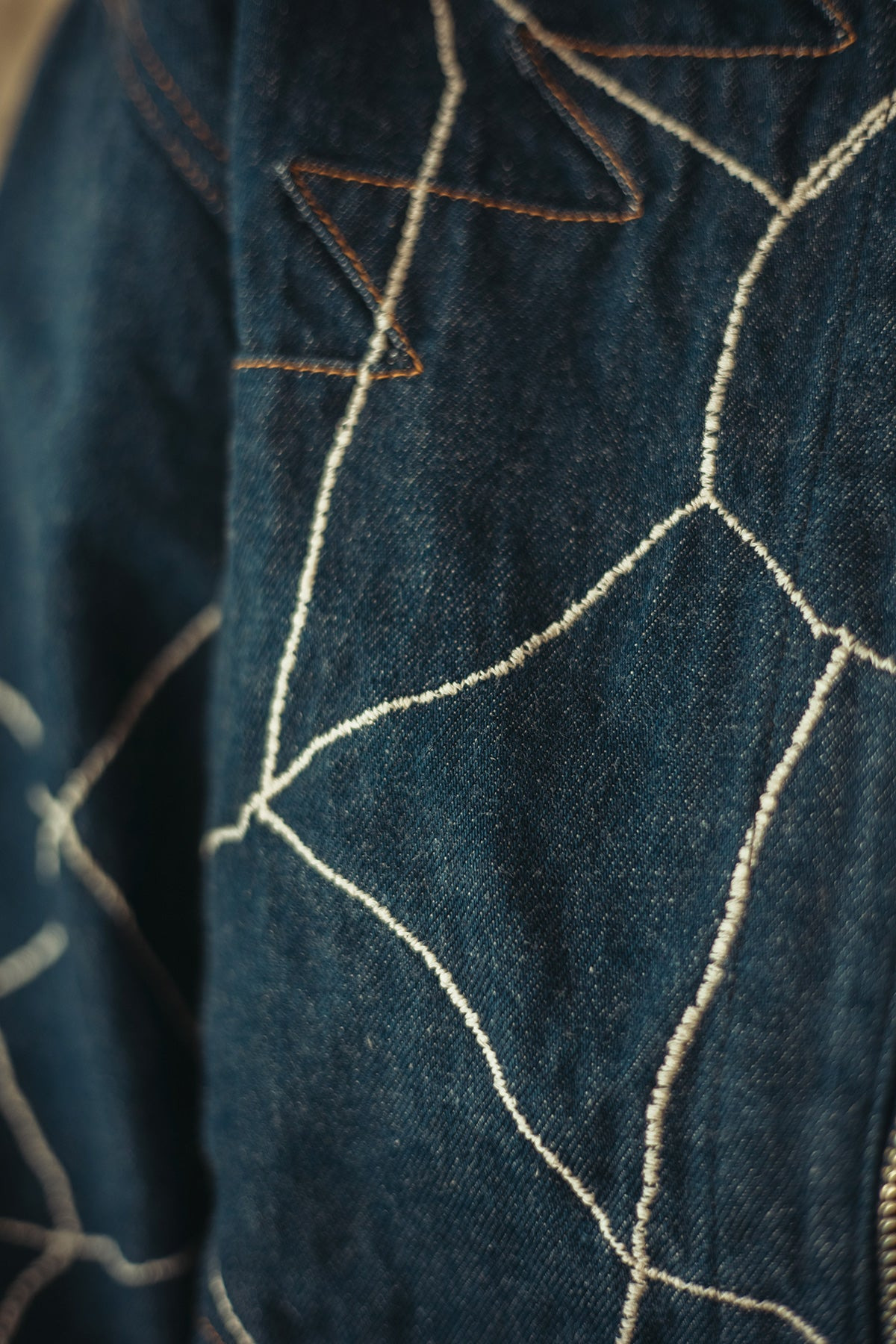 13oz Denim Blouson (KOUNTRY DREAM CATCH Remake) - Indigo - 5