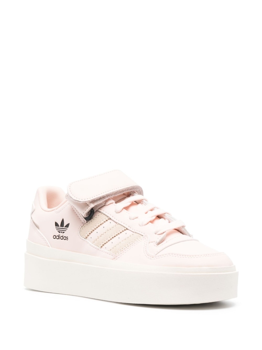 touch-strap low-top sneakers - 2