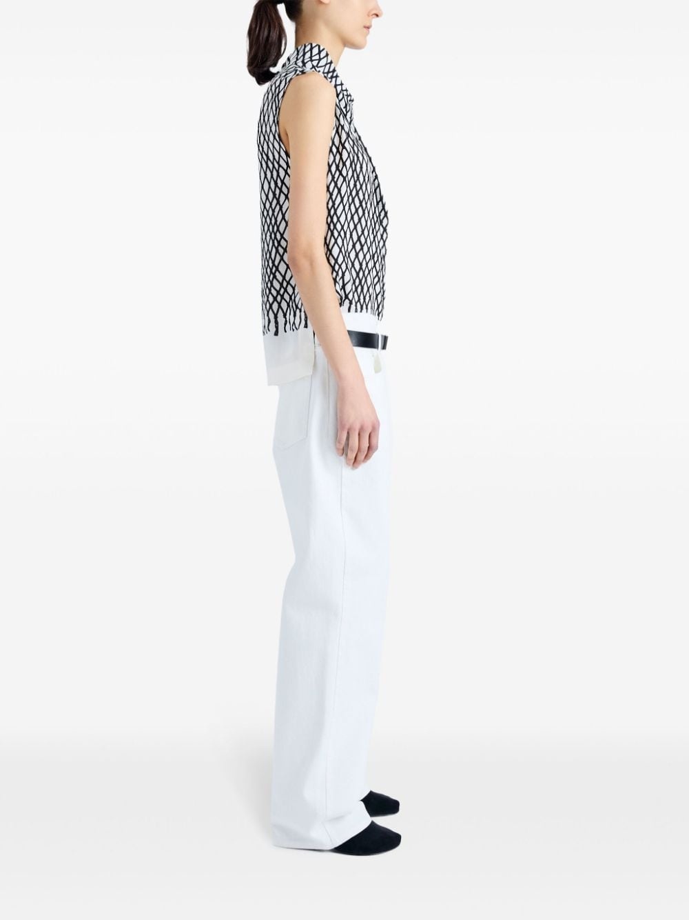 Valerie abstract-pattern top - 3