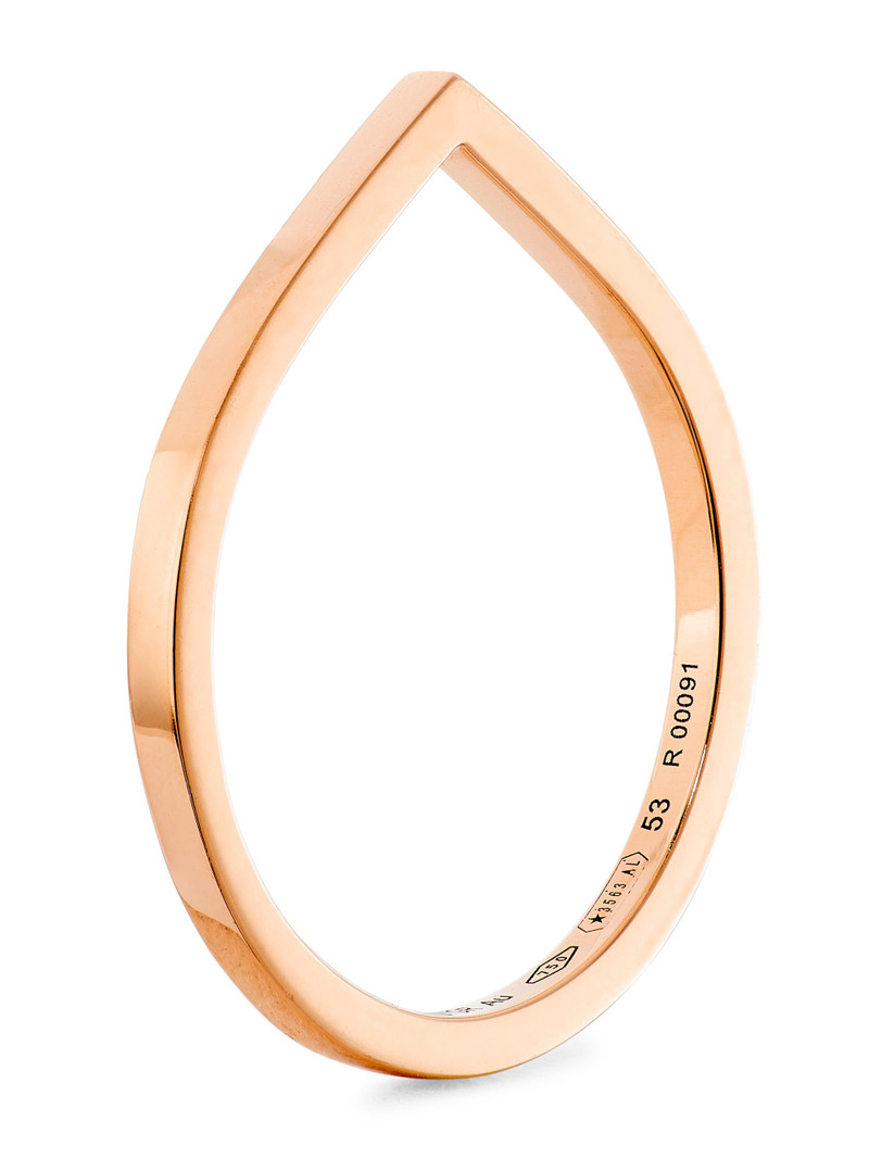 Women's Antifer 18K Rose Gold Ring - Rose Gold 4