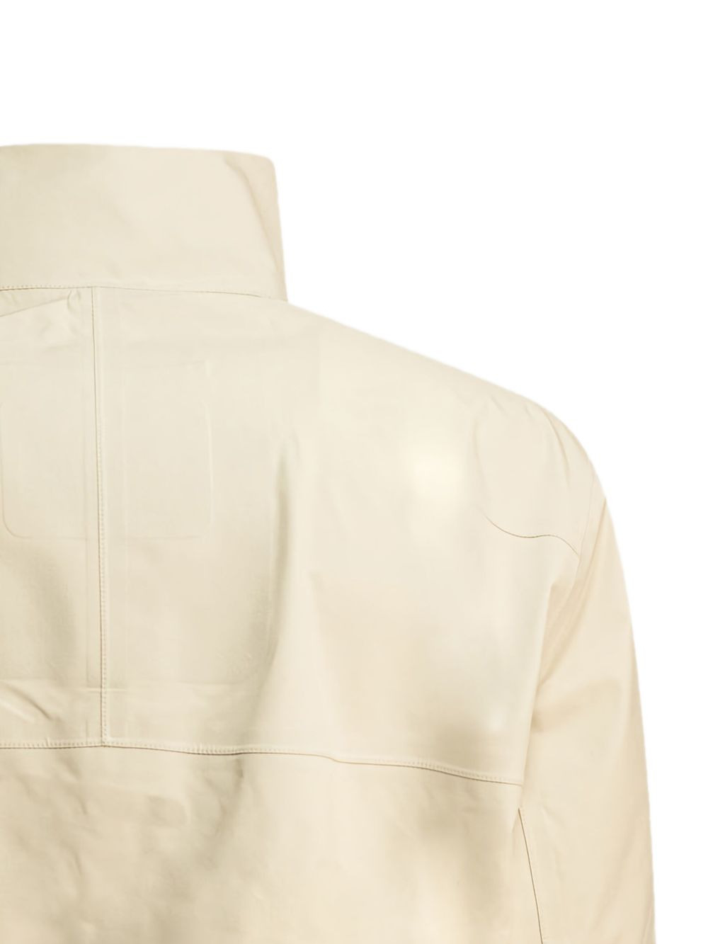 turtleneck zip-front lightweight jacket - 3