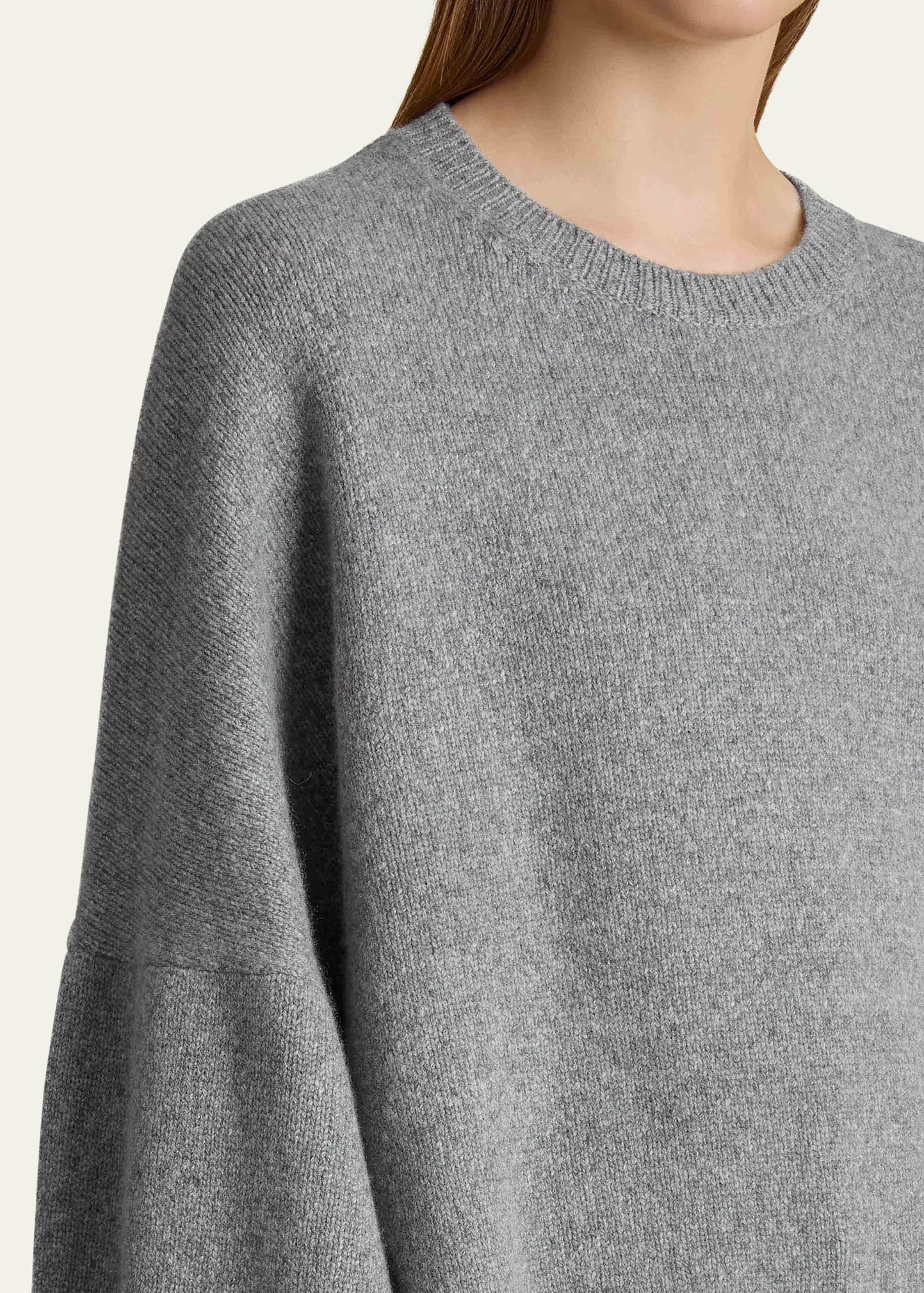Margaux Cashmere Crewneck Sweater - 5
