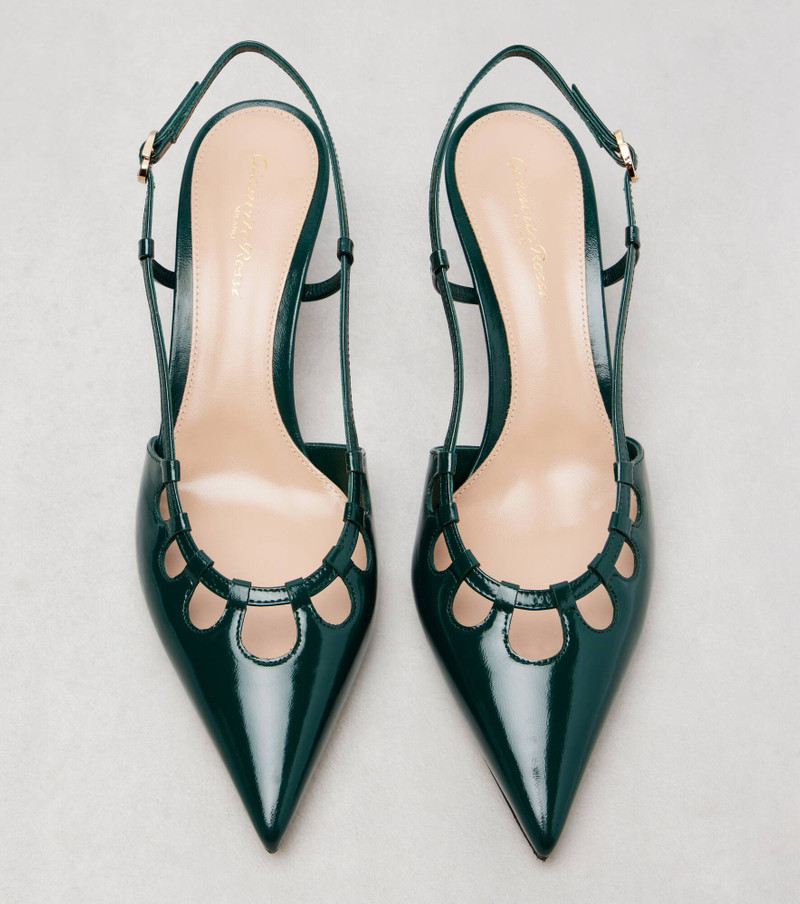 55 patent leather slingback pumps 5