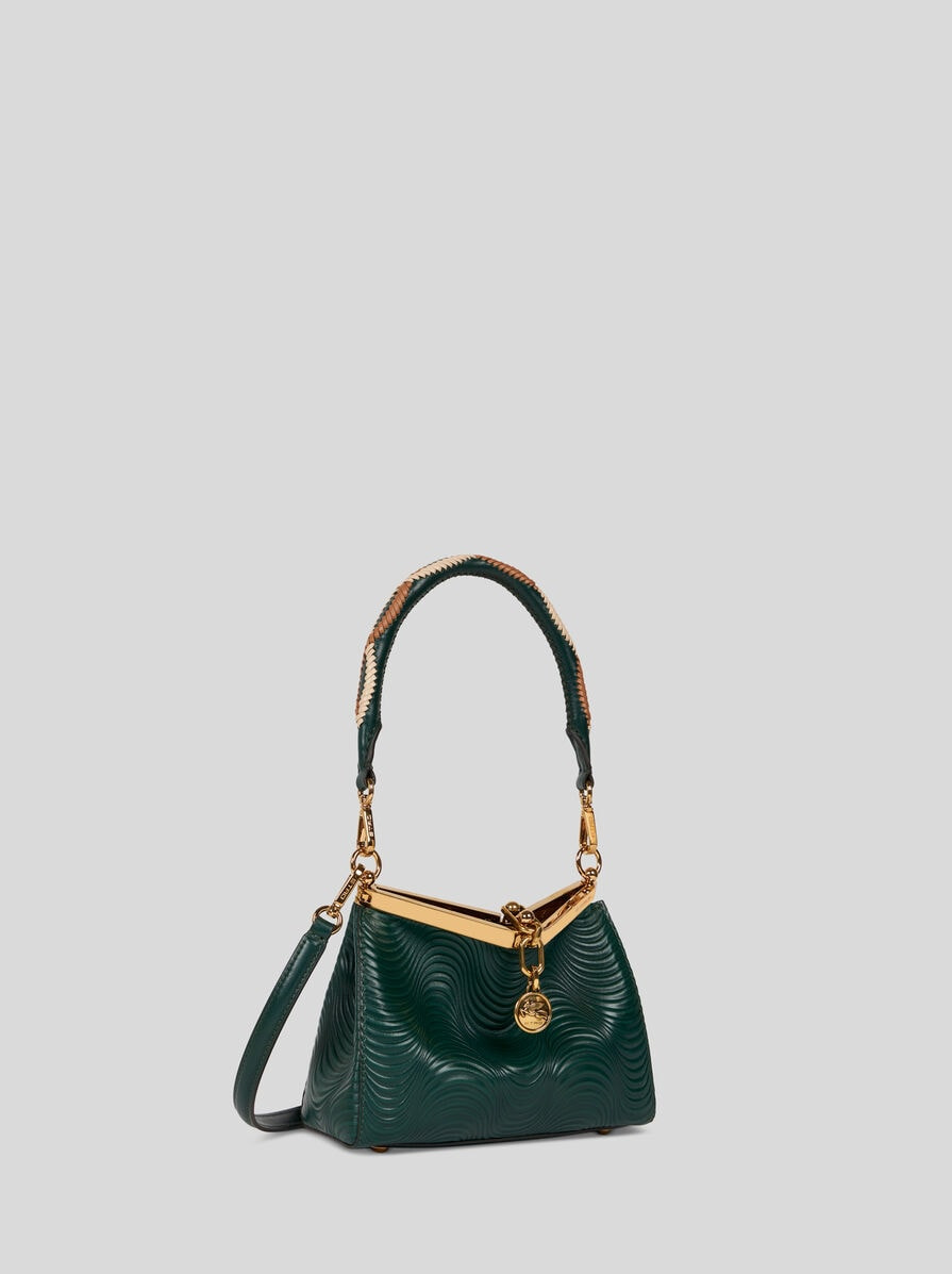SMALL VELA BAG WITH WAVY MOTIF - 5