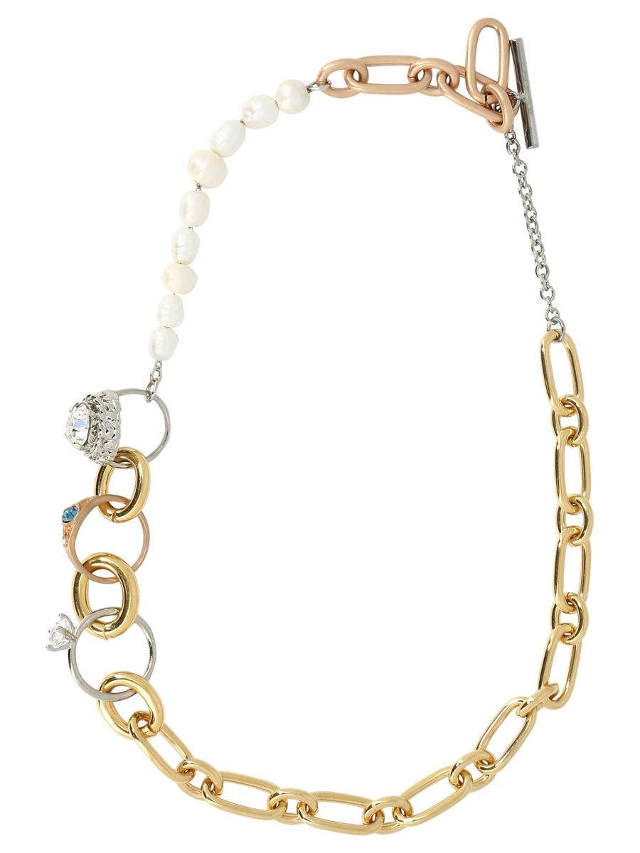 MARNI NECKLACE WITH RINGS - 1