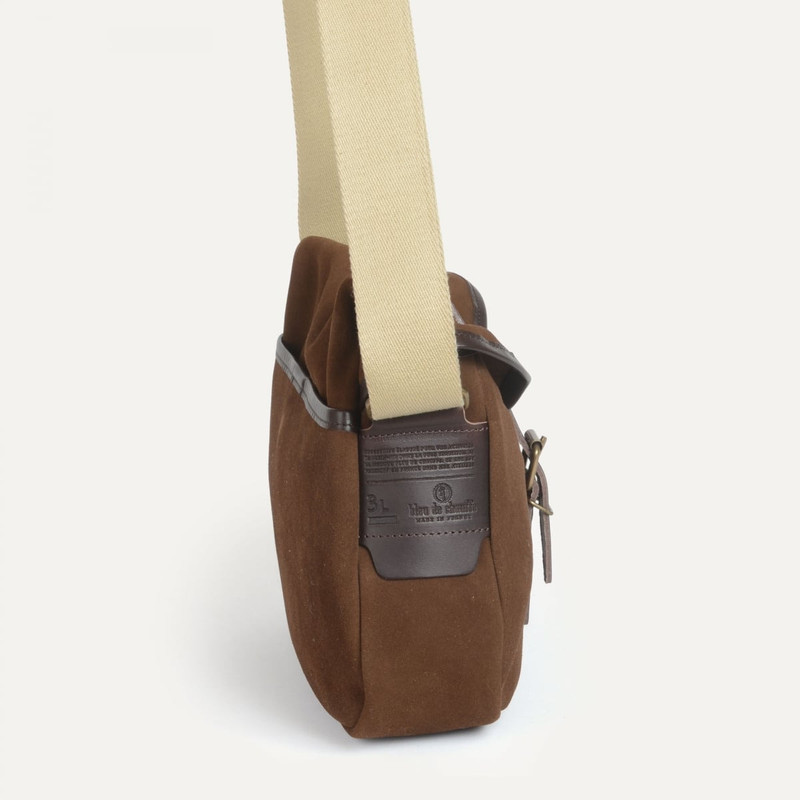 MUSETTE XS V2 FISHERMAN'S BAG / SUEDE - CHOCOLAT 4