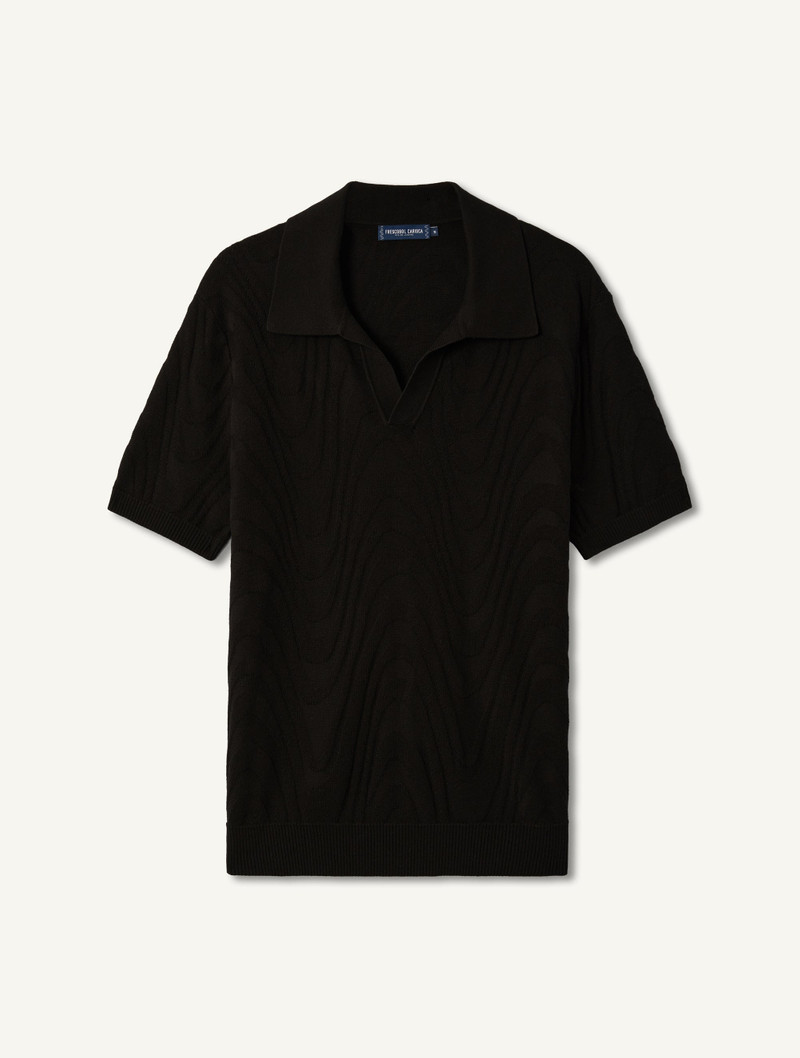 RINO COTTON-SILK POLO 1