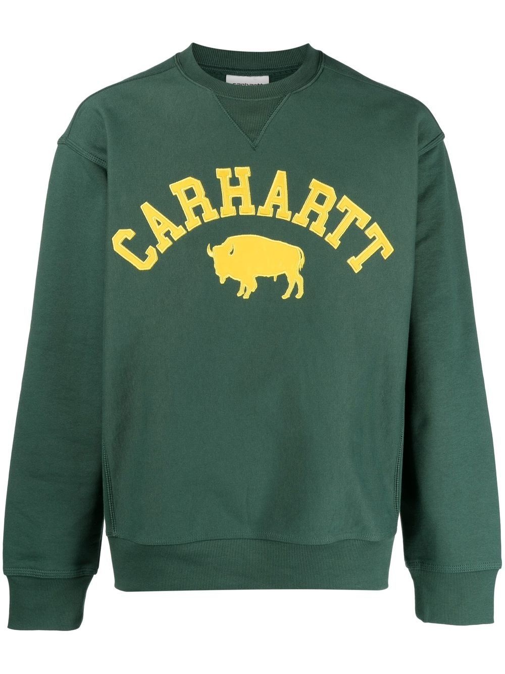 Locker logo-embroidered sweatshirt - 1