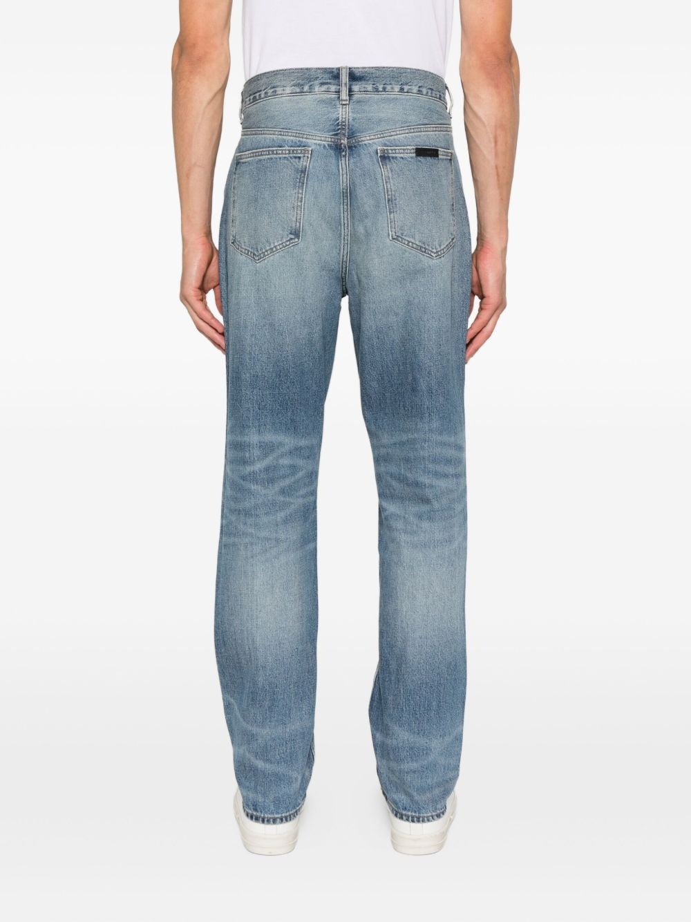 logo-patch jeans - 4