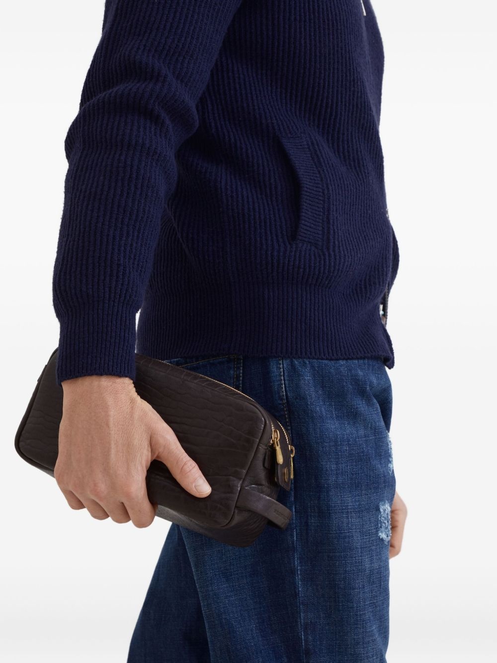 leather wash bag - 5