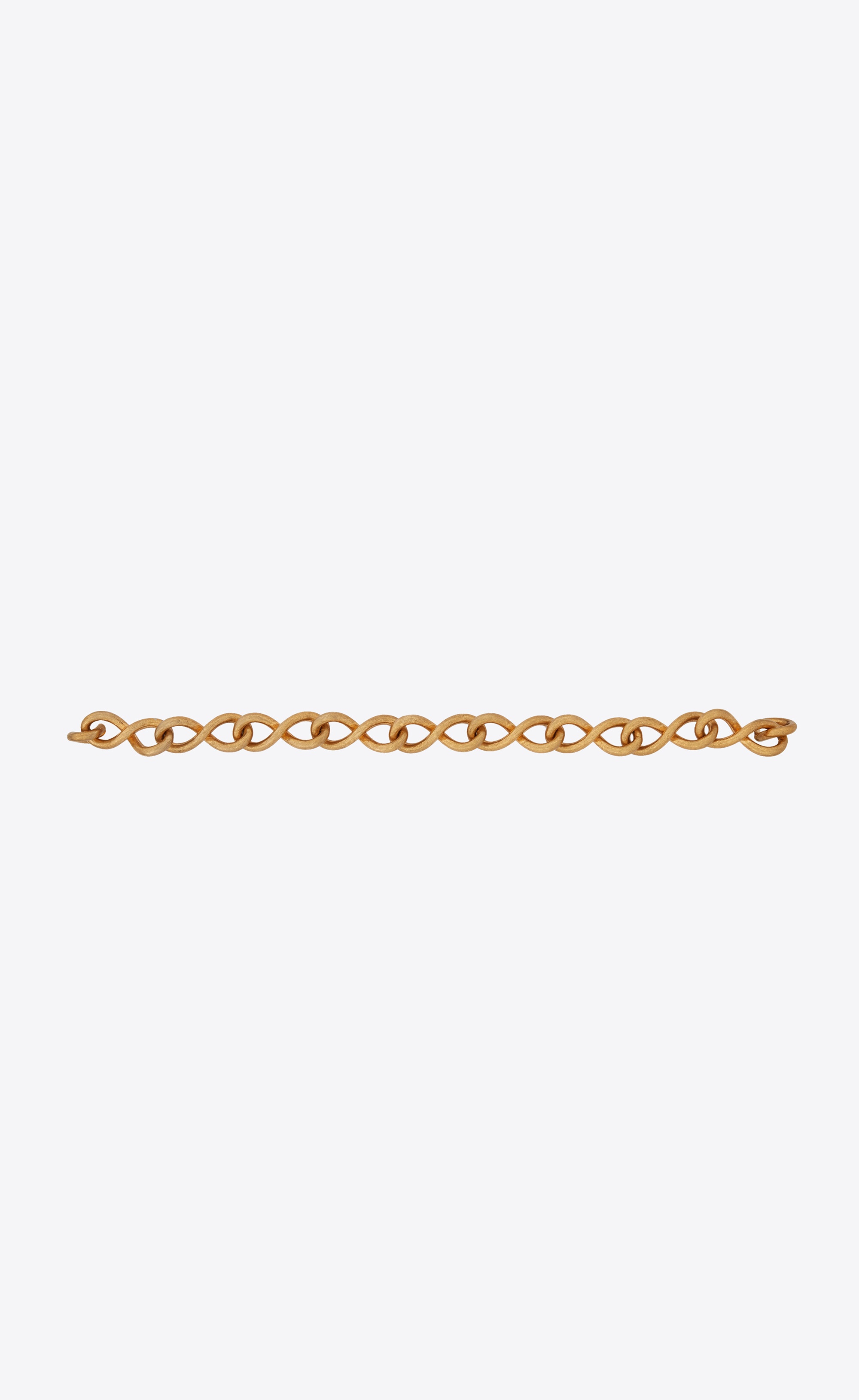 infinity chain charm belt in metal - 2