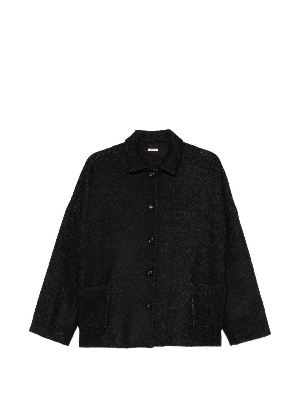 Cotton and wool jacket - 1