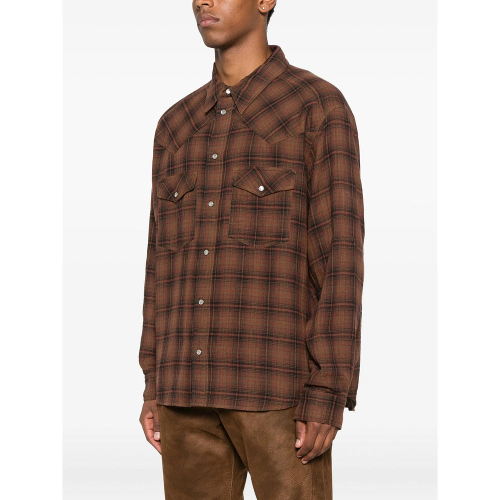 Isabel Marant Brown Shirts Men - 2
