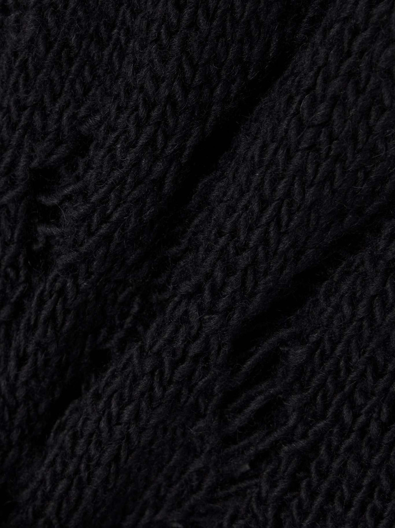 Michigan cropped open-knit wool tank 4
