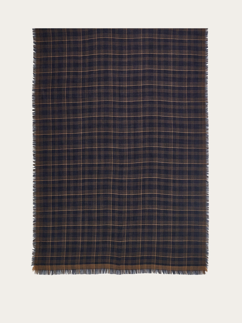 Cashmere and silk scarf 3
