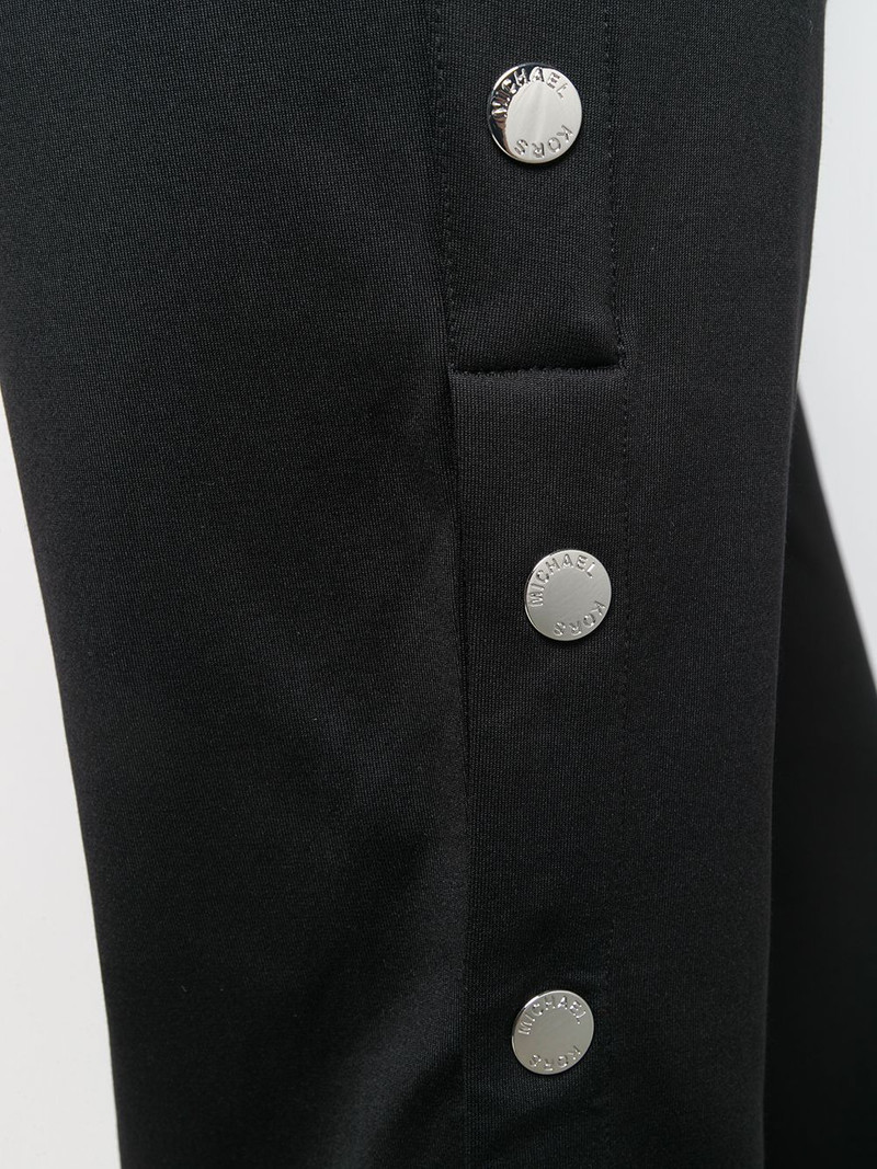 metallic button trousers 5