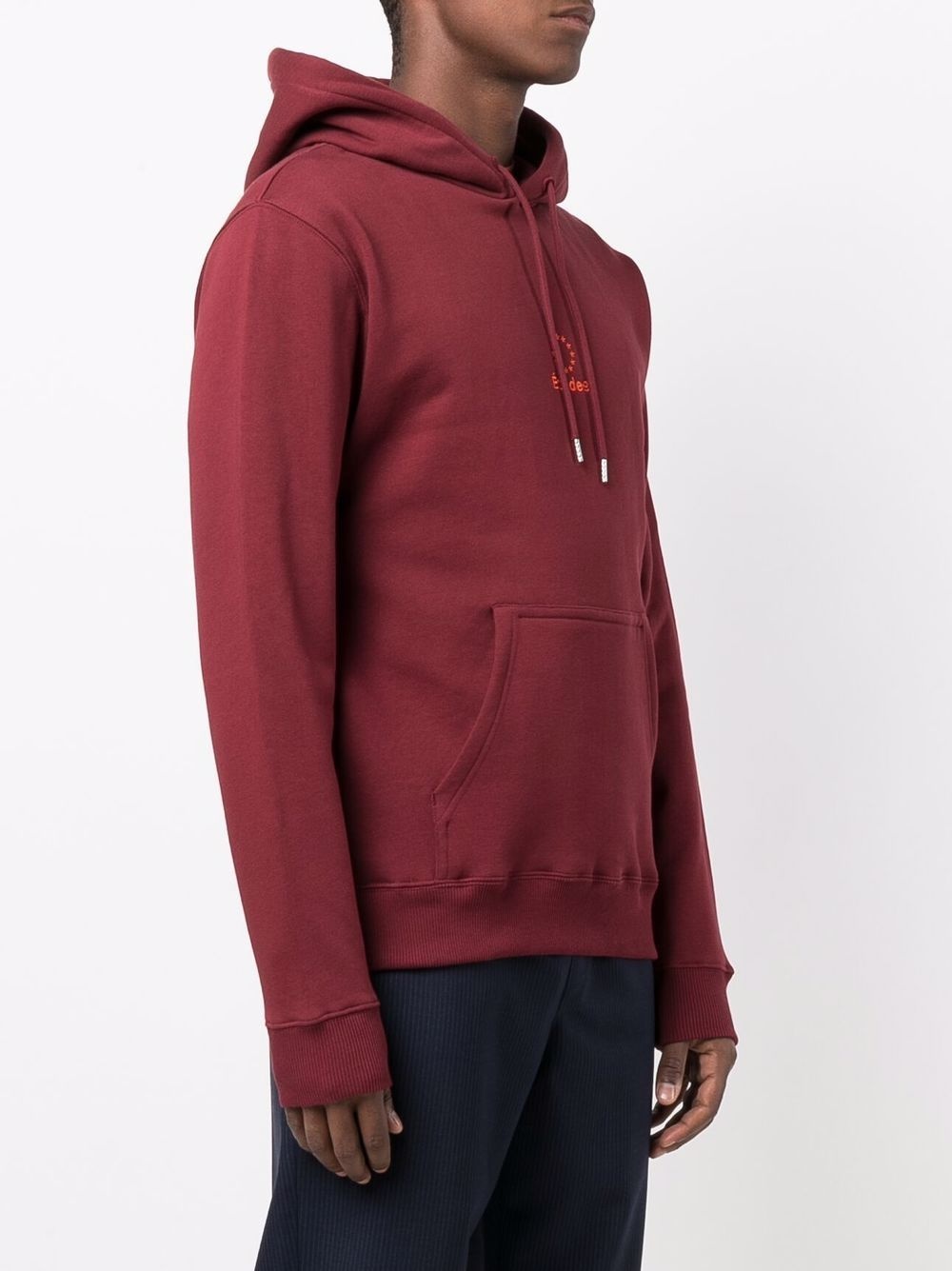 Klein embroidered logo hoodie - 3