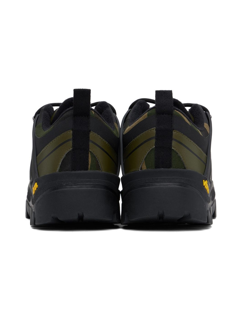 Khaki & Black Flow Trainer Sneakers 2