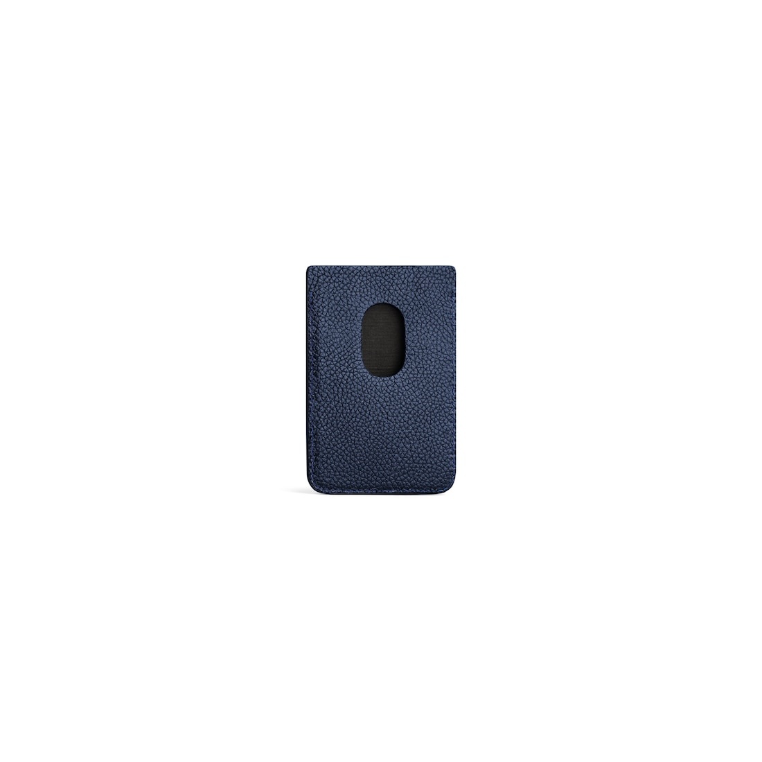Men's Cash Magnet Card Holder  in Navy/burgundy - 3