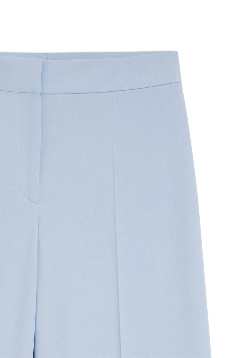 HUGO WIDE-LEG TROUSERS IN STRETCH FABRIC outlook