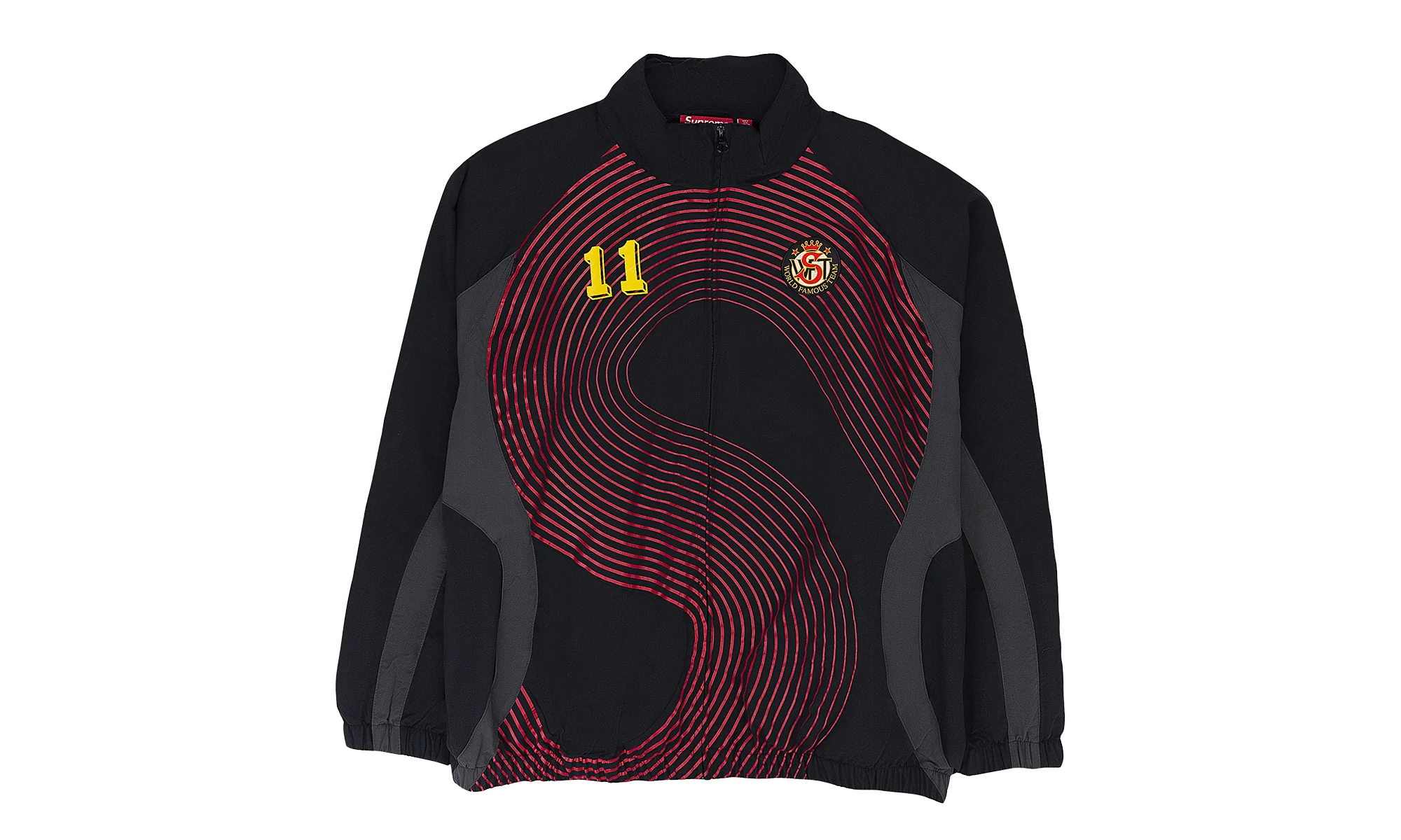 S LOGO TRACK JACKET "BLACK" SU26023 - 1