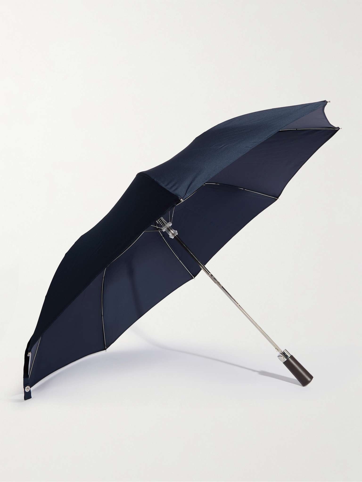 Leather-Handle Umbrella - 1