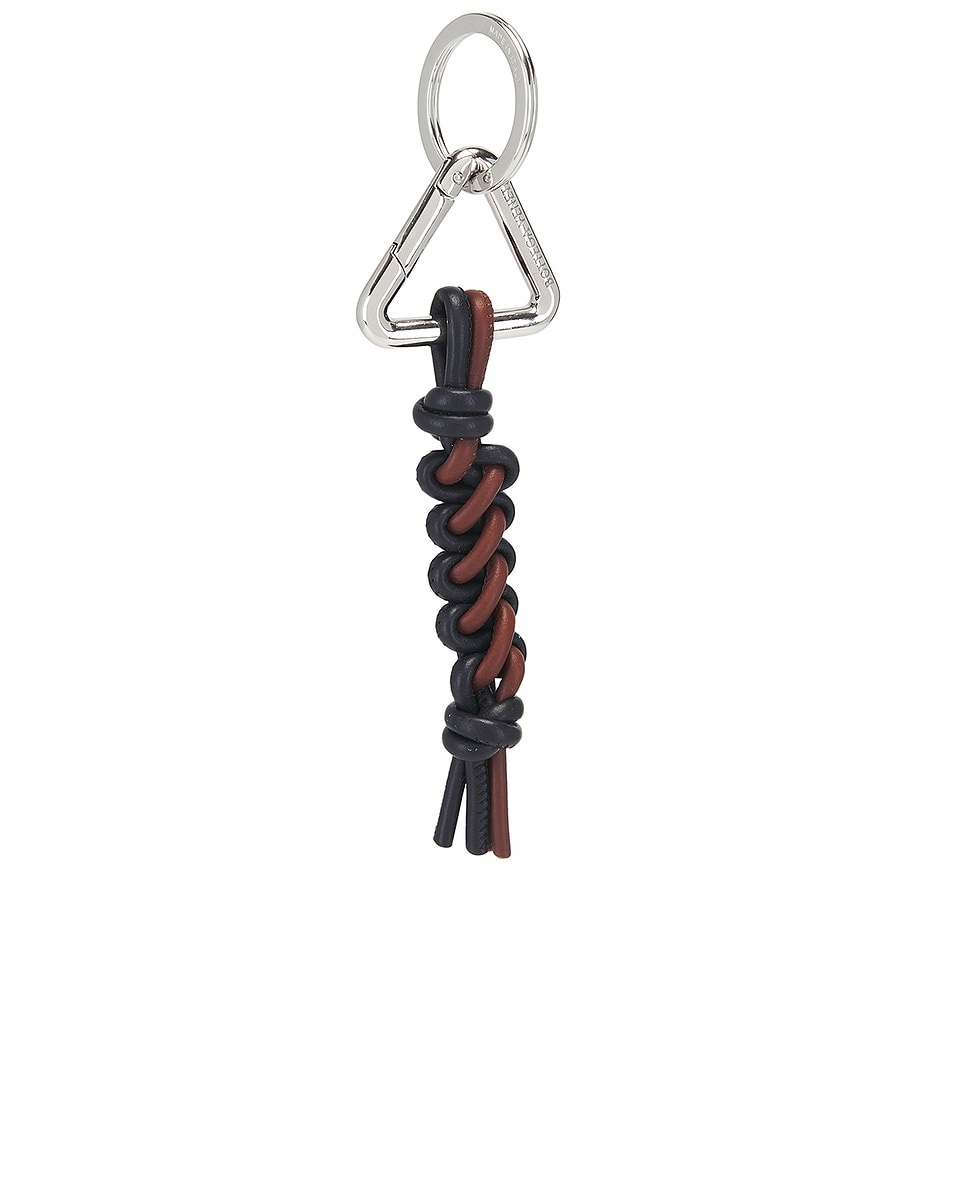 Scoubidou Key Ring Woven Nappa Bicolor - 1